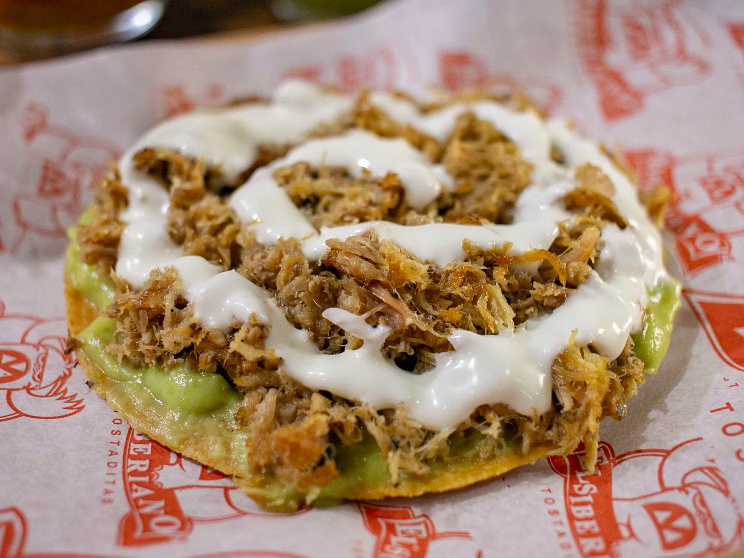 Tostada de Pierna