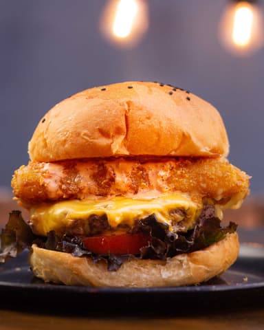 Crispy Cheese Burger