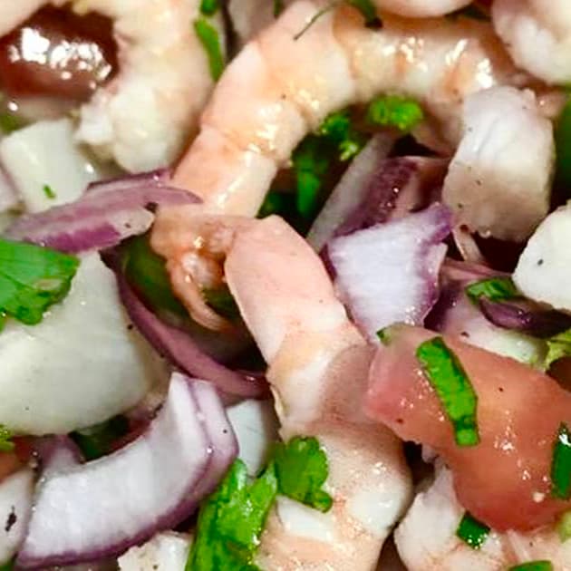 Ensalada de Camarón.