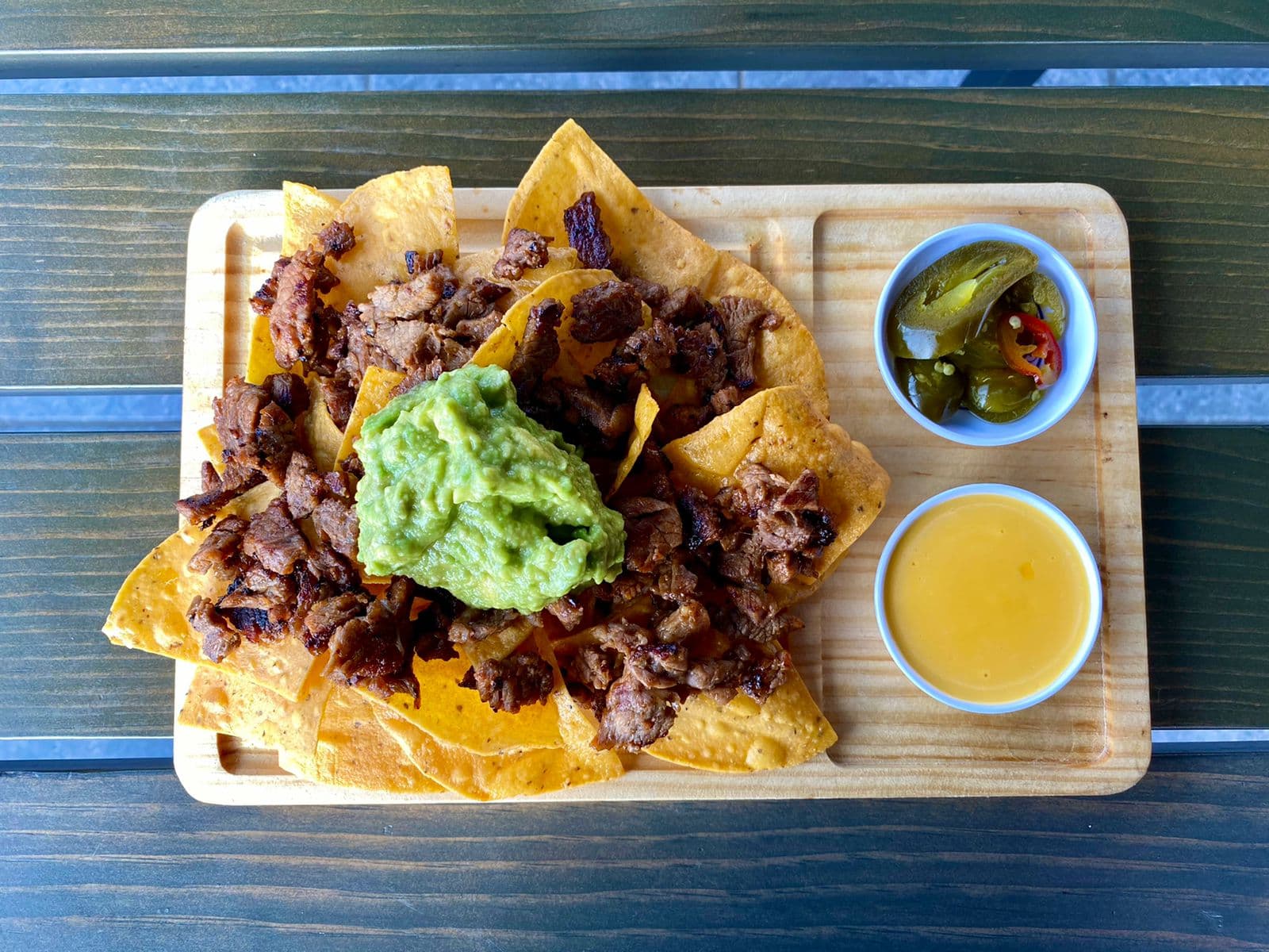 Nachos de Asada Chicos