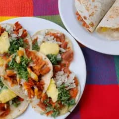 Orden De Tacos Al Pastor (5pzs)