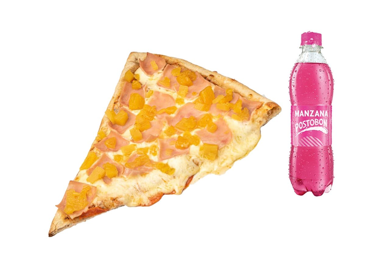 Pizza Porción + Gaseosa 400 ml