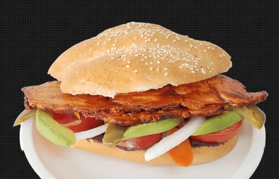 Torta con Pierna Adobada