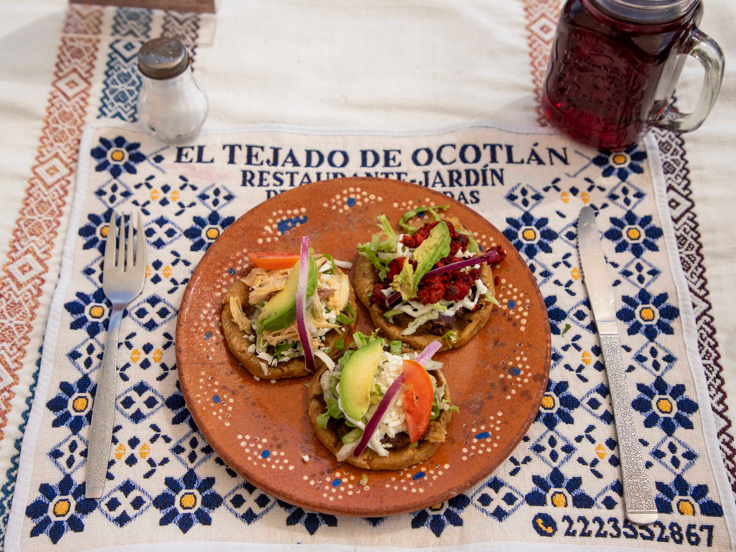 Tostadas de Pollo