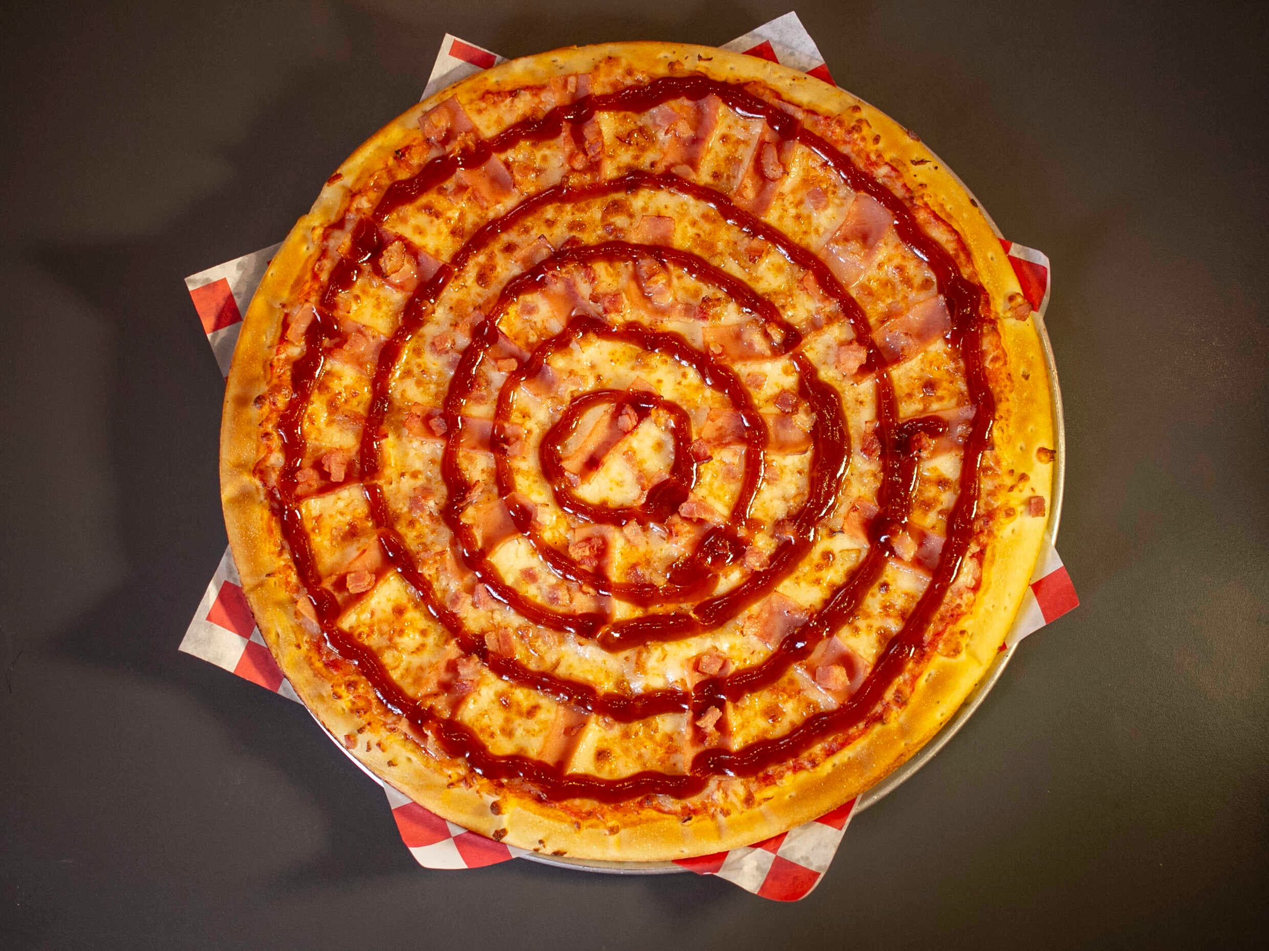 Pizza Turkey Bacon Bbq Med