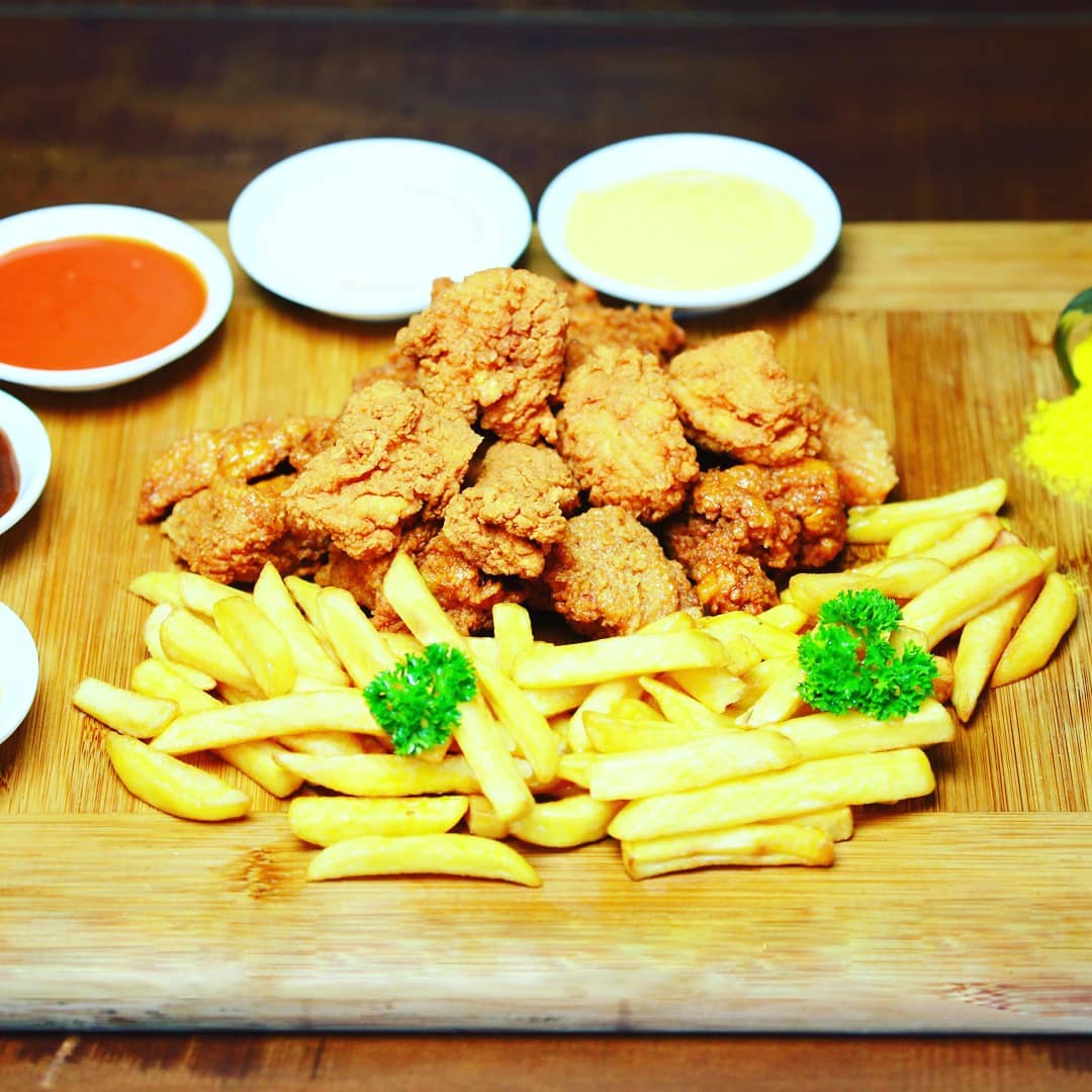 Nuggets con Papas