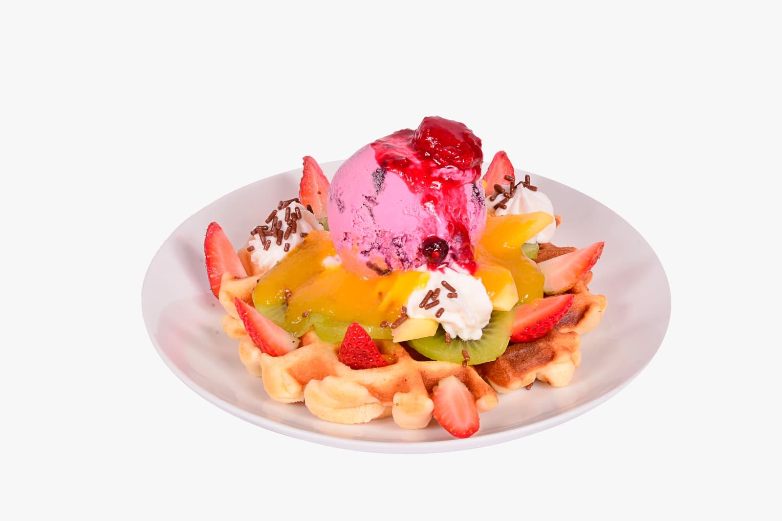 2 X 1 Waffle Exótico ( Paga Uno Lleva 2)
