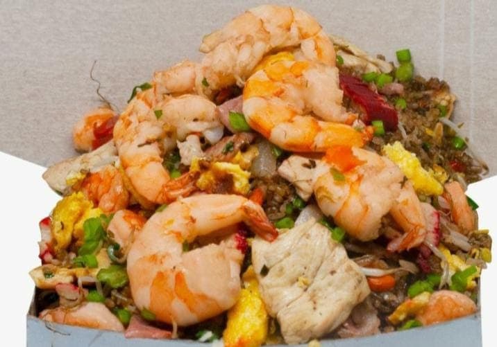 Arroz Gran Casa Wok Langostinos