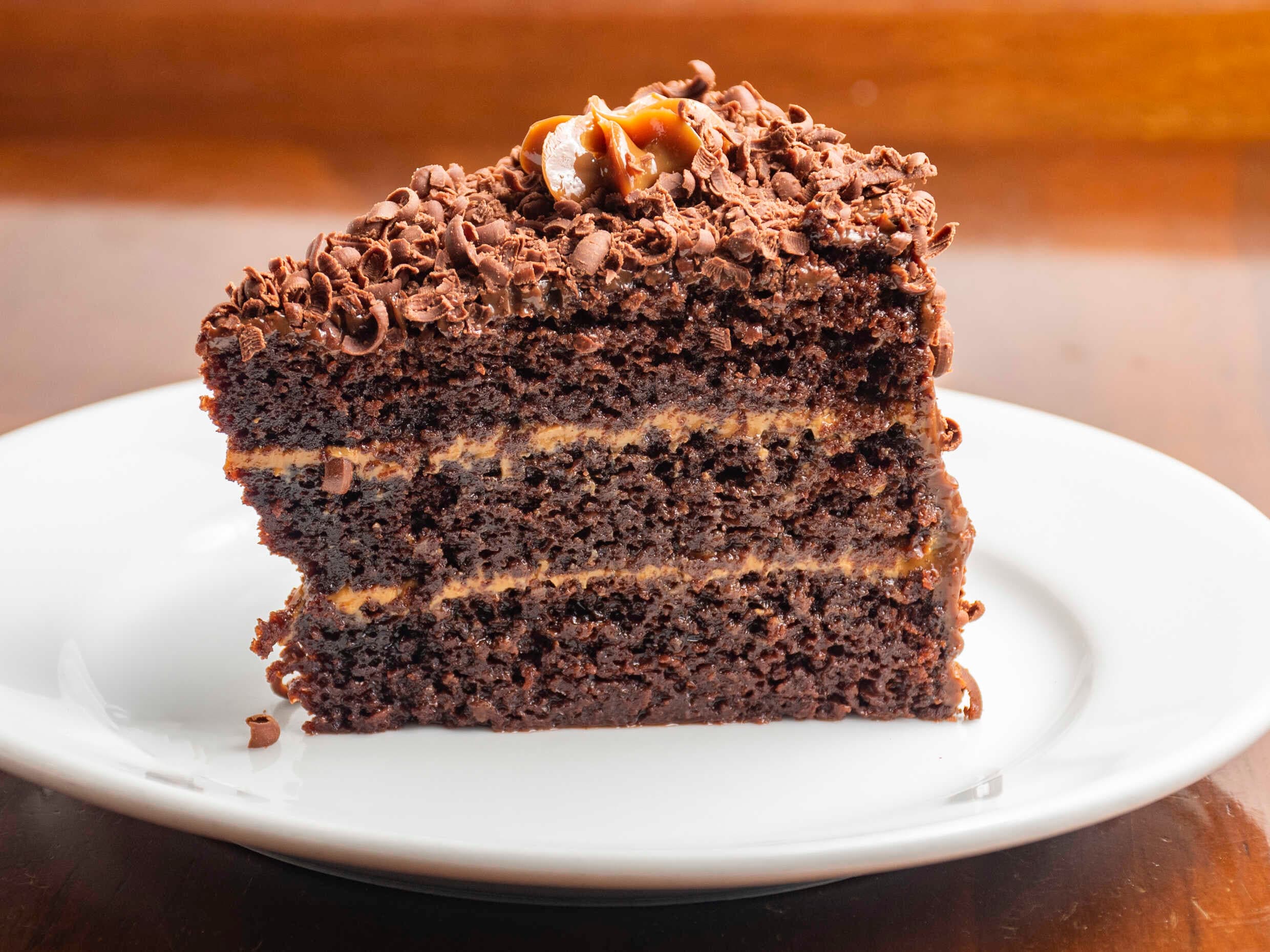 Torta de Chocolate Porción