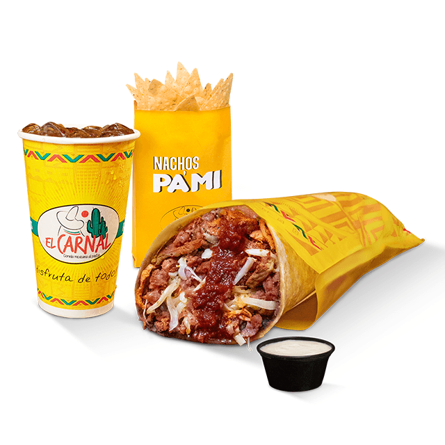 Combo- Burro Ranchero Mixto Individual
