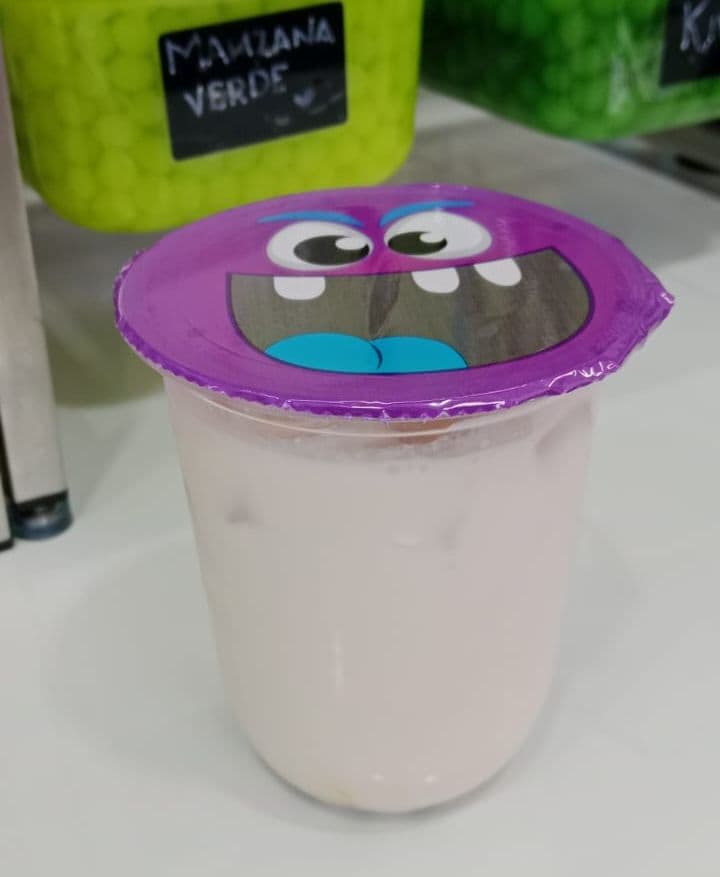 Mazapan con Perlas de Tapioca