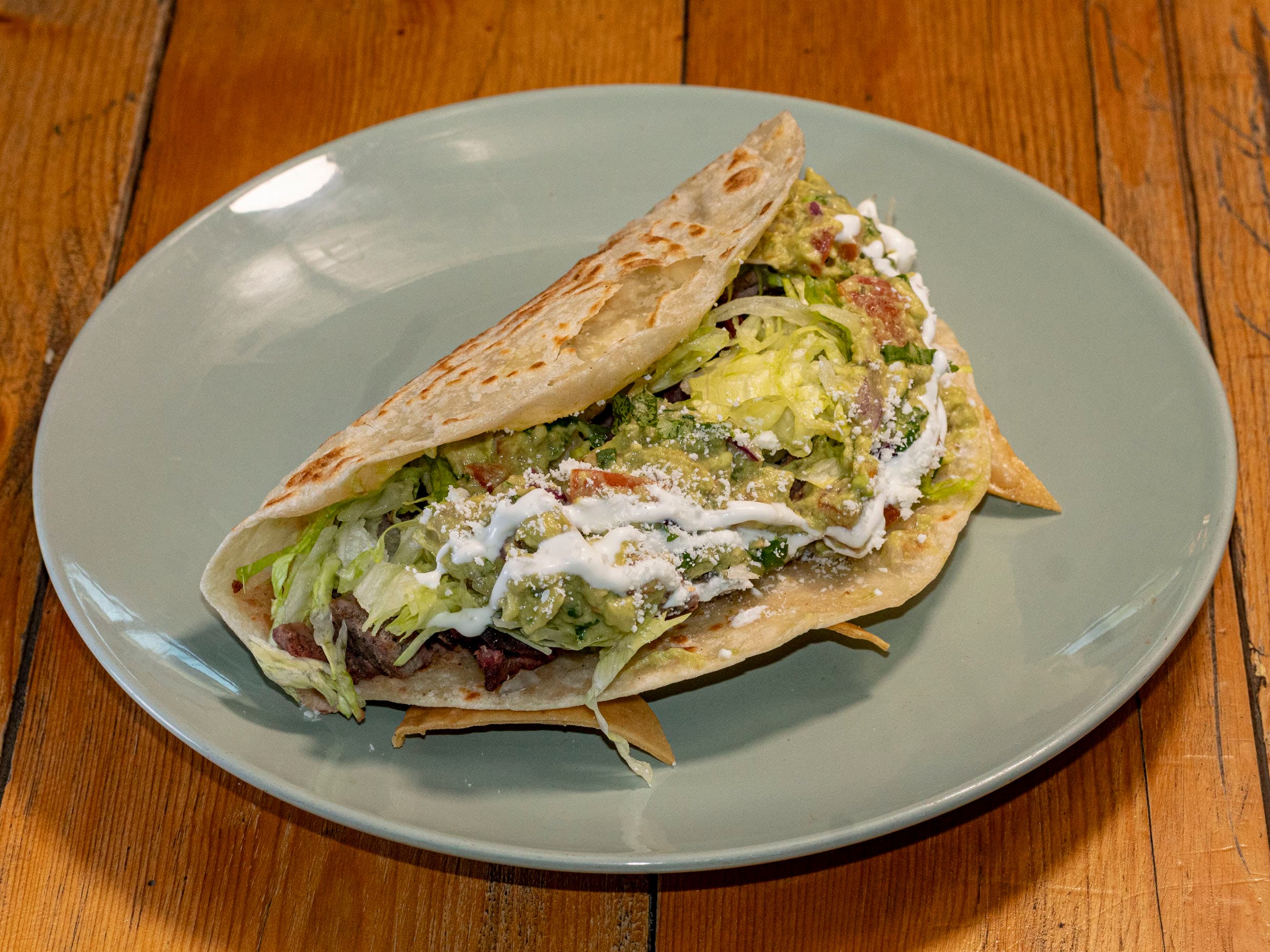 Taco de Arrachera Sonora