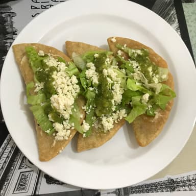 Orden de 3 Quesadillas Fritas