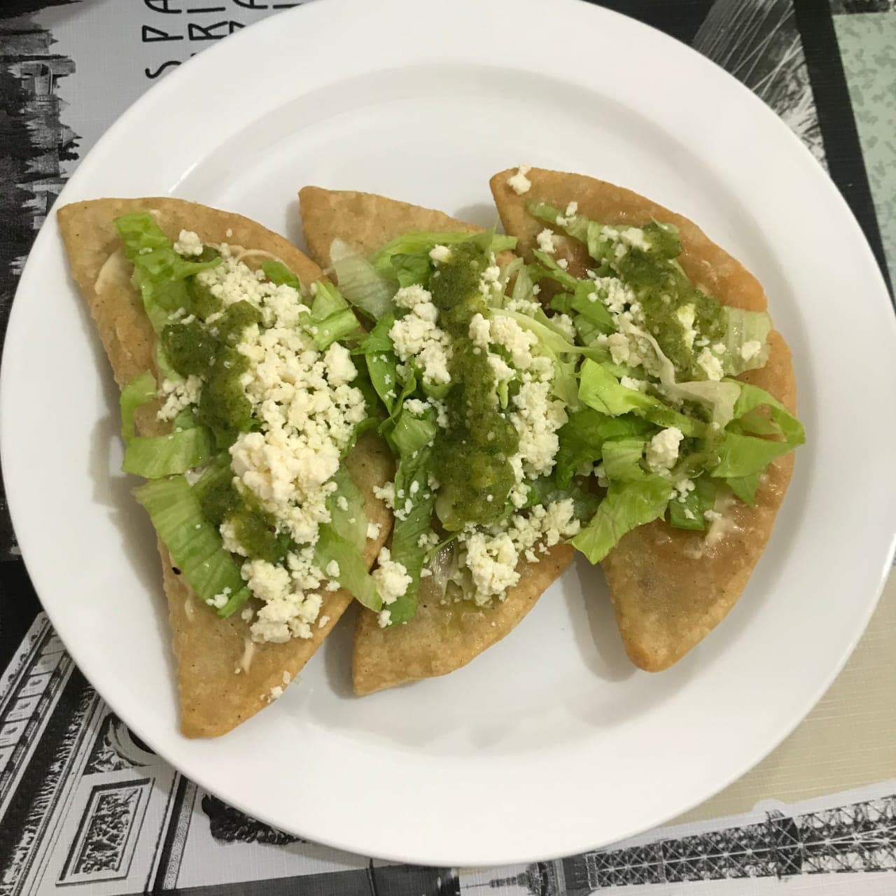 Orden de 3 Quesadillas Fritas