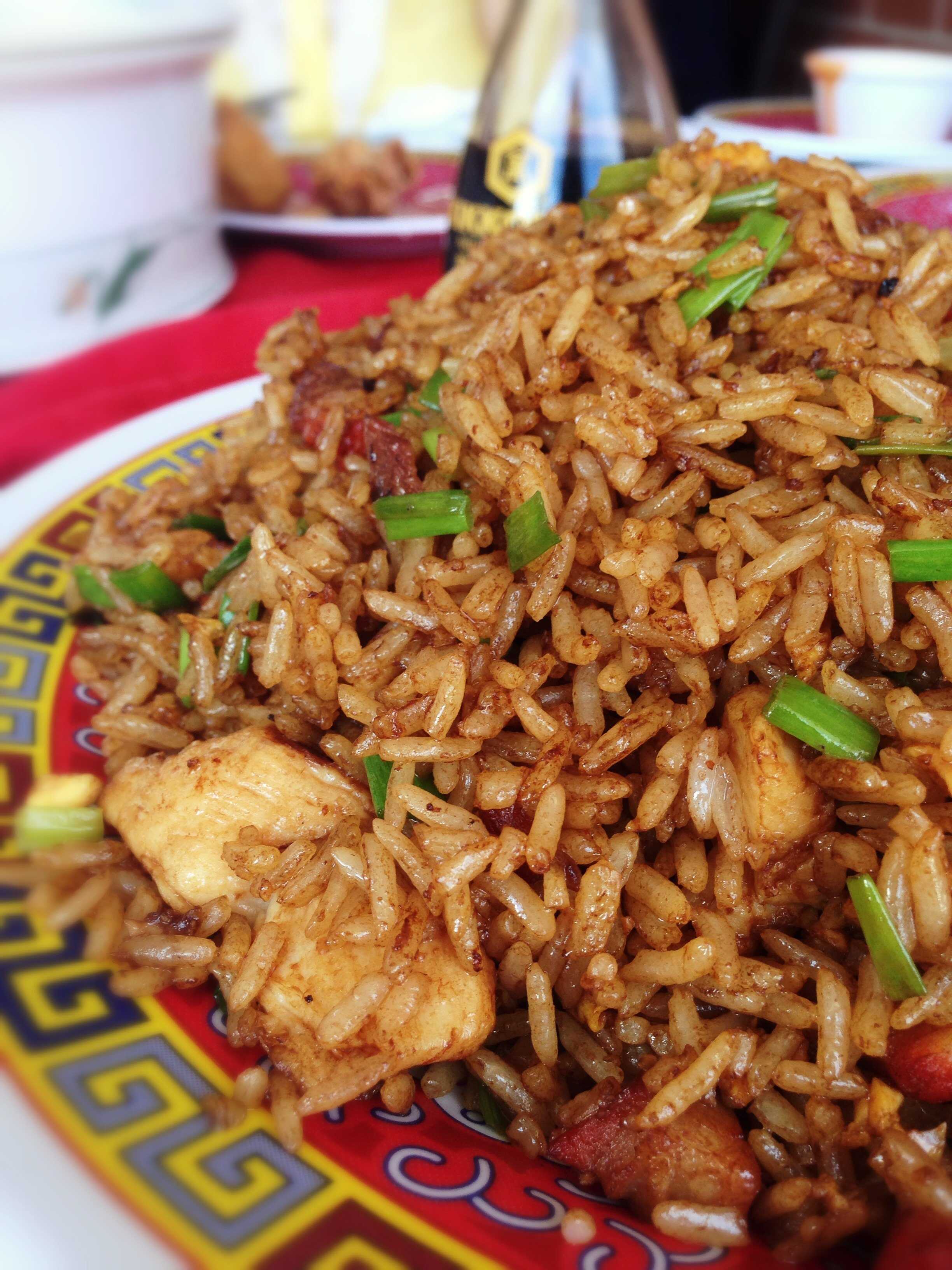 Combo Arroz Chino + Cerdo Agridulce + Papas