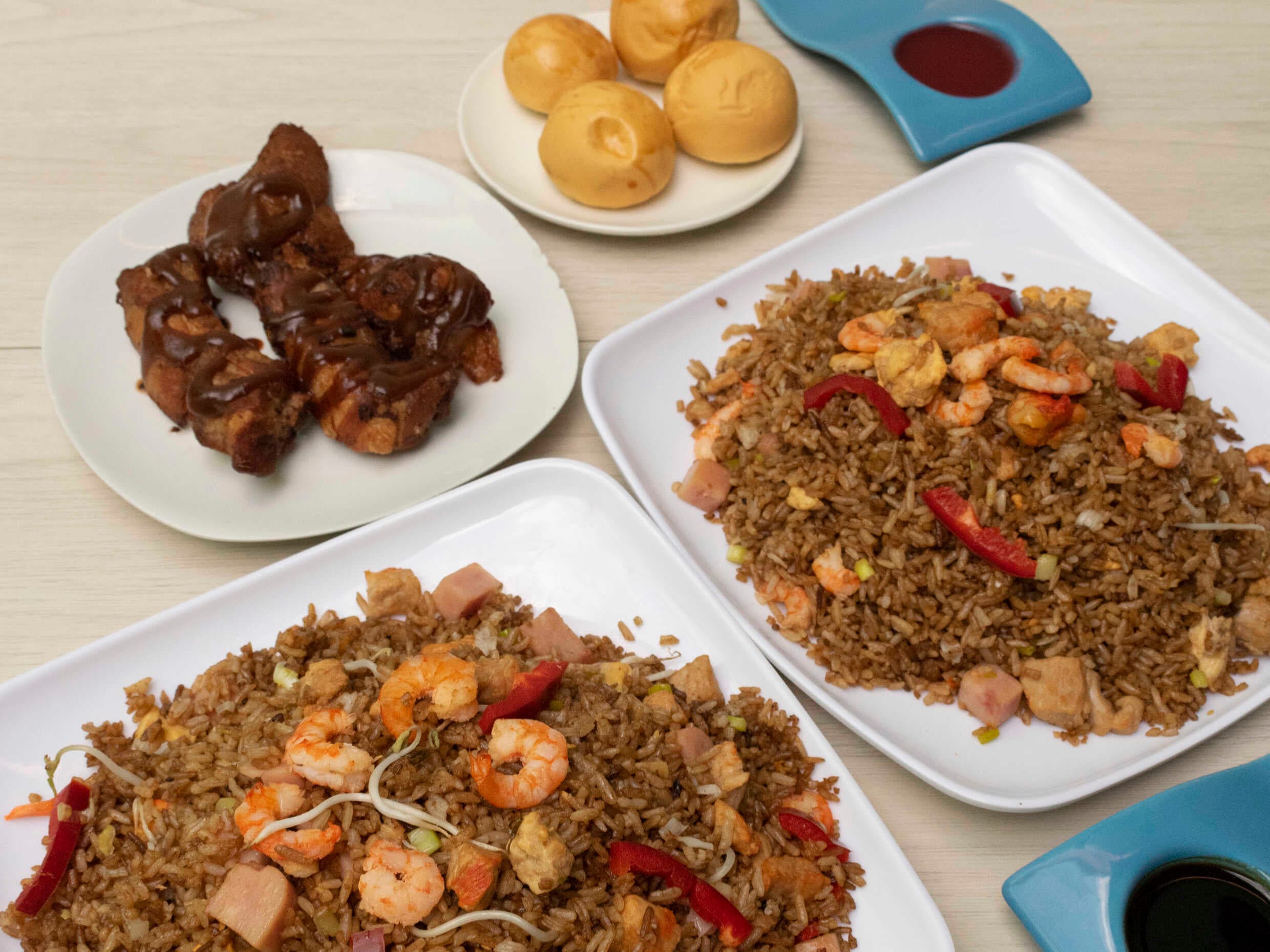 Arroz Chino Para 4 personas + Costillita de cerdo