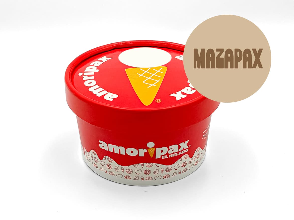 Porción Helado Mazapax Amoripax 8 Oz