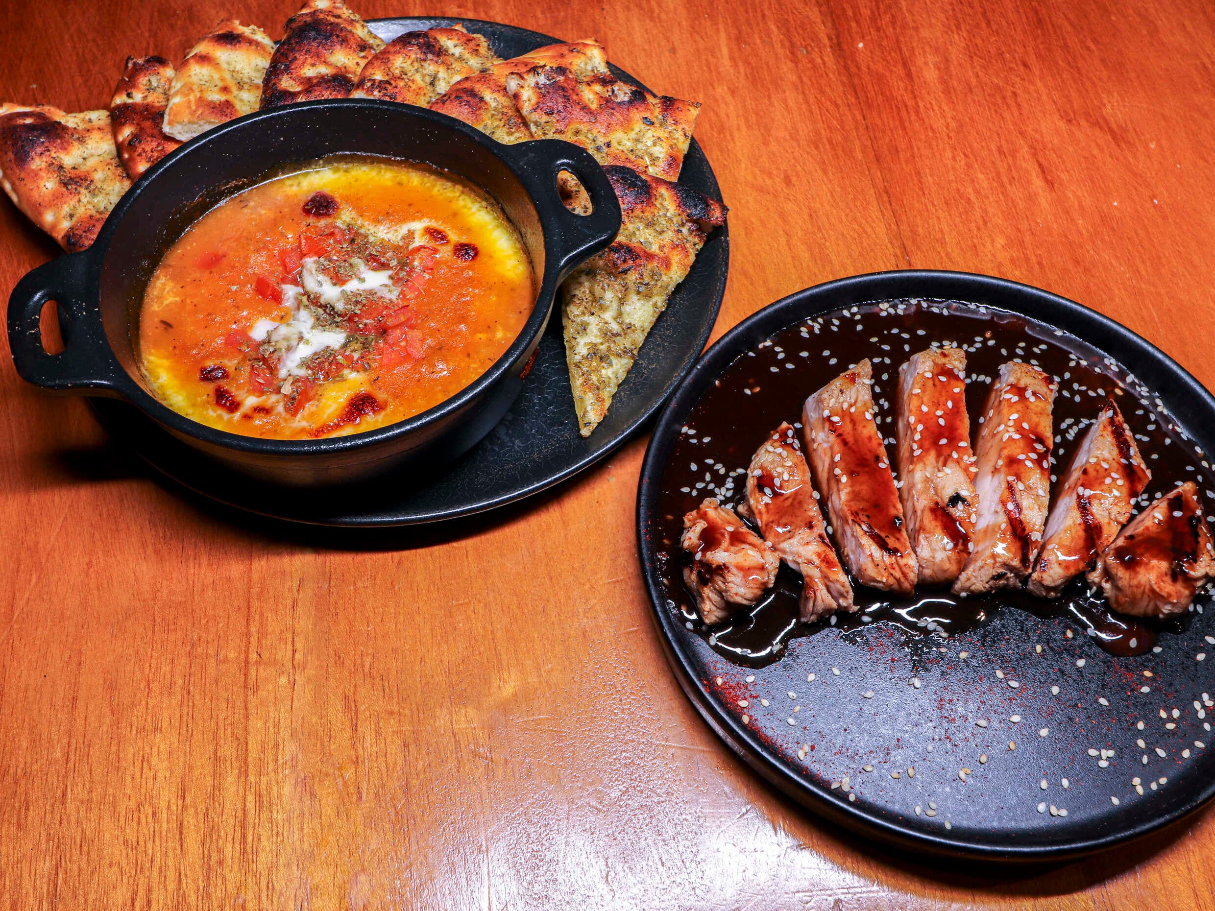 Lomo de cerdo en Bbq de Mielmostaza
