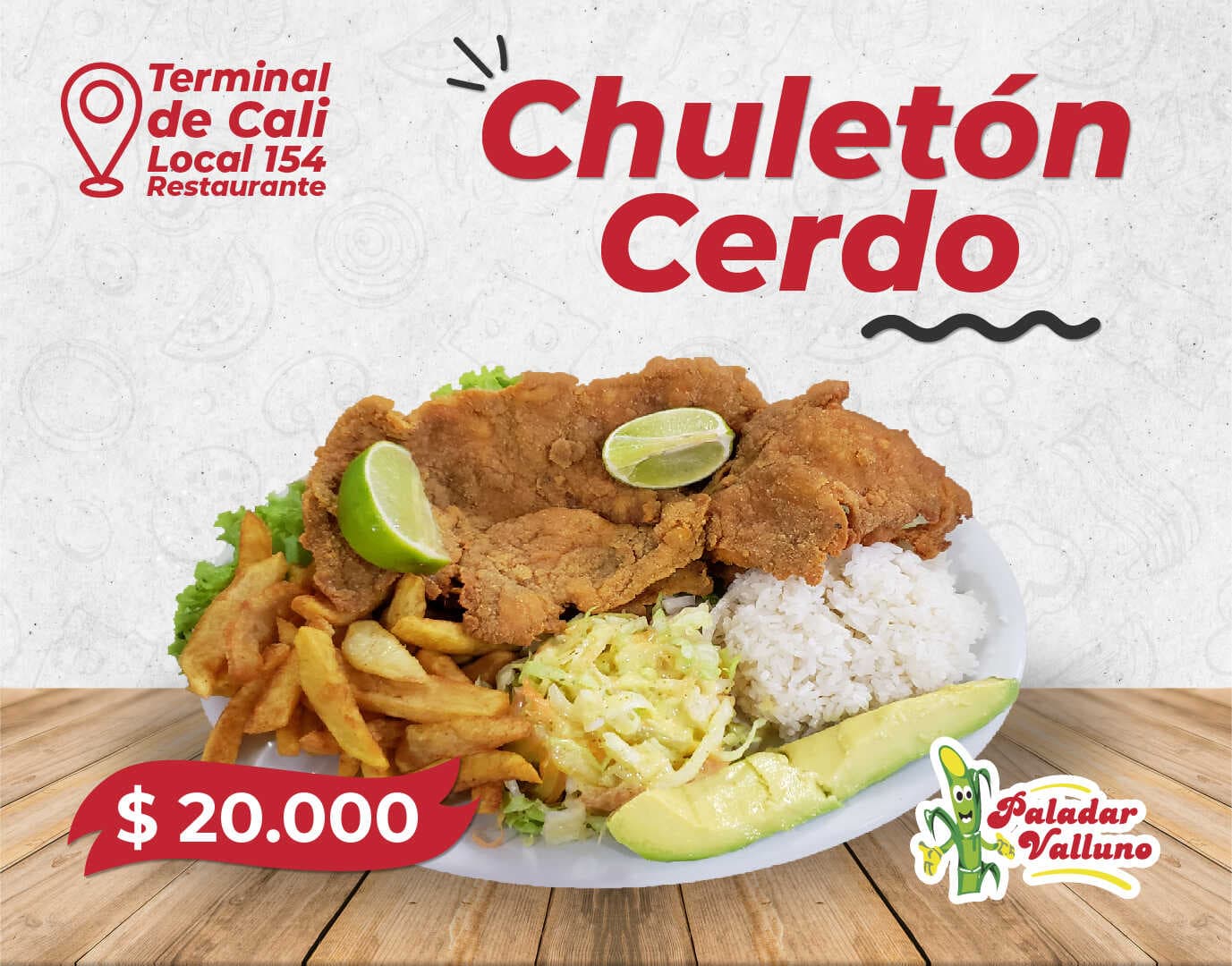 Chuletón De Cerdo
