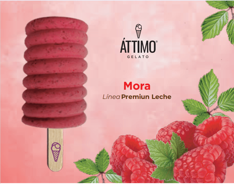 Paleta de Cheesecake Mora