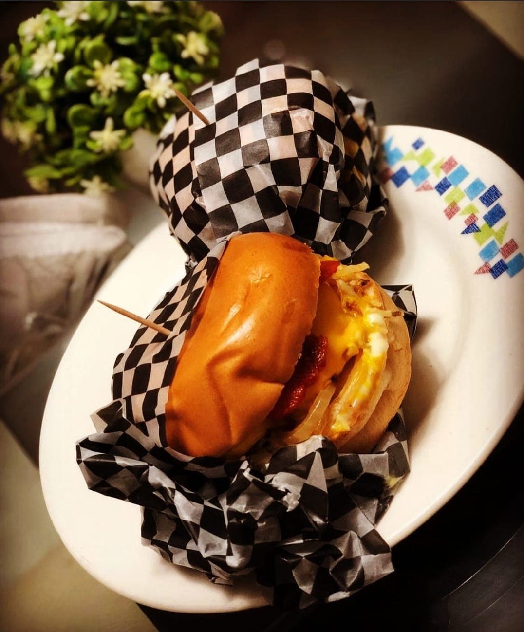 Hamburguesa Cangri Mediana con Tocineta + Gaseosa
