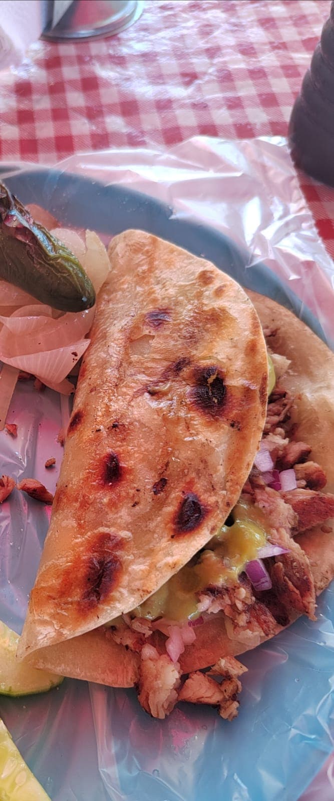 Quesadilla Harina Carne Asada