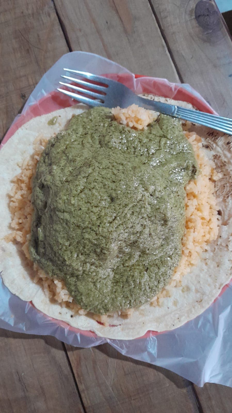 MOLE VERDE CON POLLO