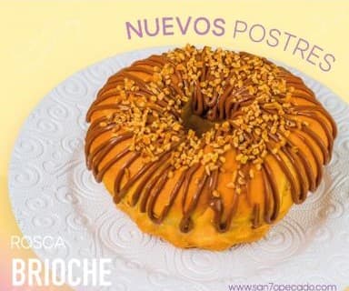 Rosca Brioche Dulce de Leche
