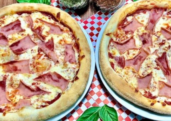 Romana Mediu 35 cms + Borde de Queso + Gaseosa 1,5