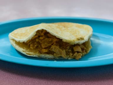 Gordita Harina- Carnita en Verde