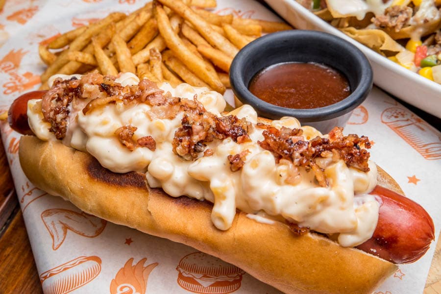 Mac & Cheese Hot Dog