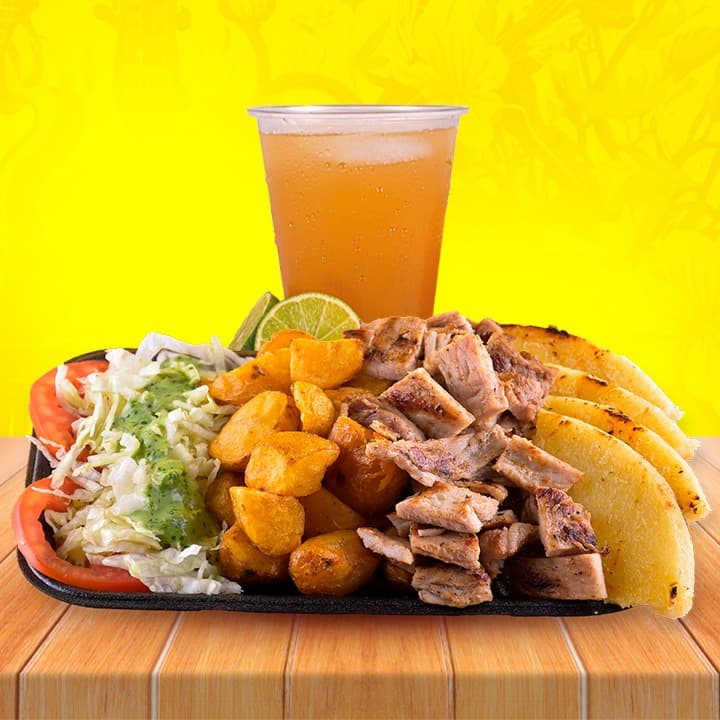 Combo Bandeja de Carne + bebida