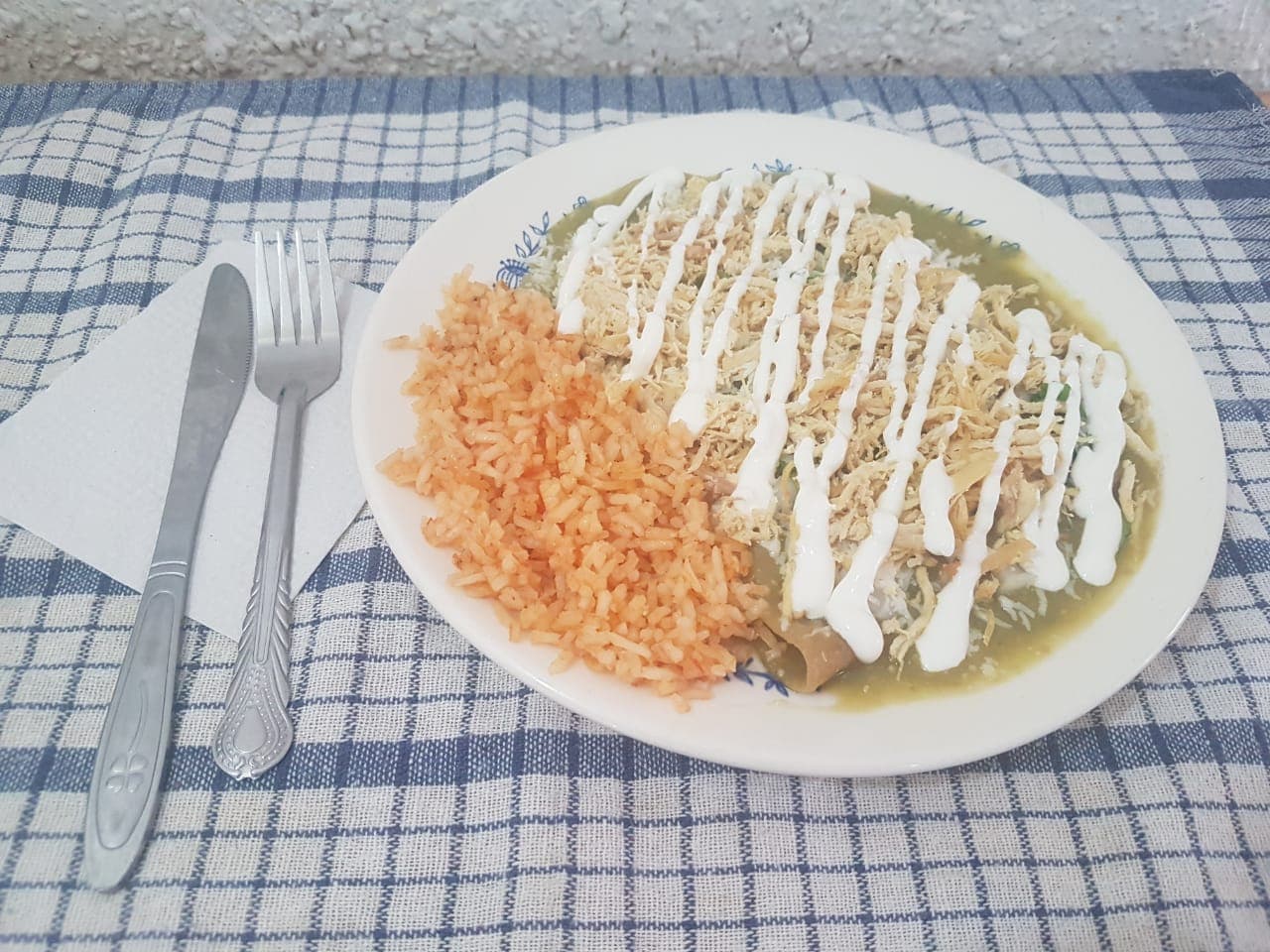 enchiladas verdes