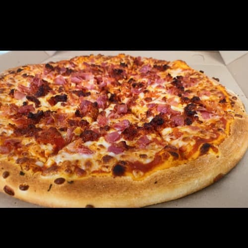 Pizza de Chorizo y Tocino