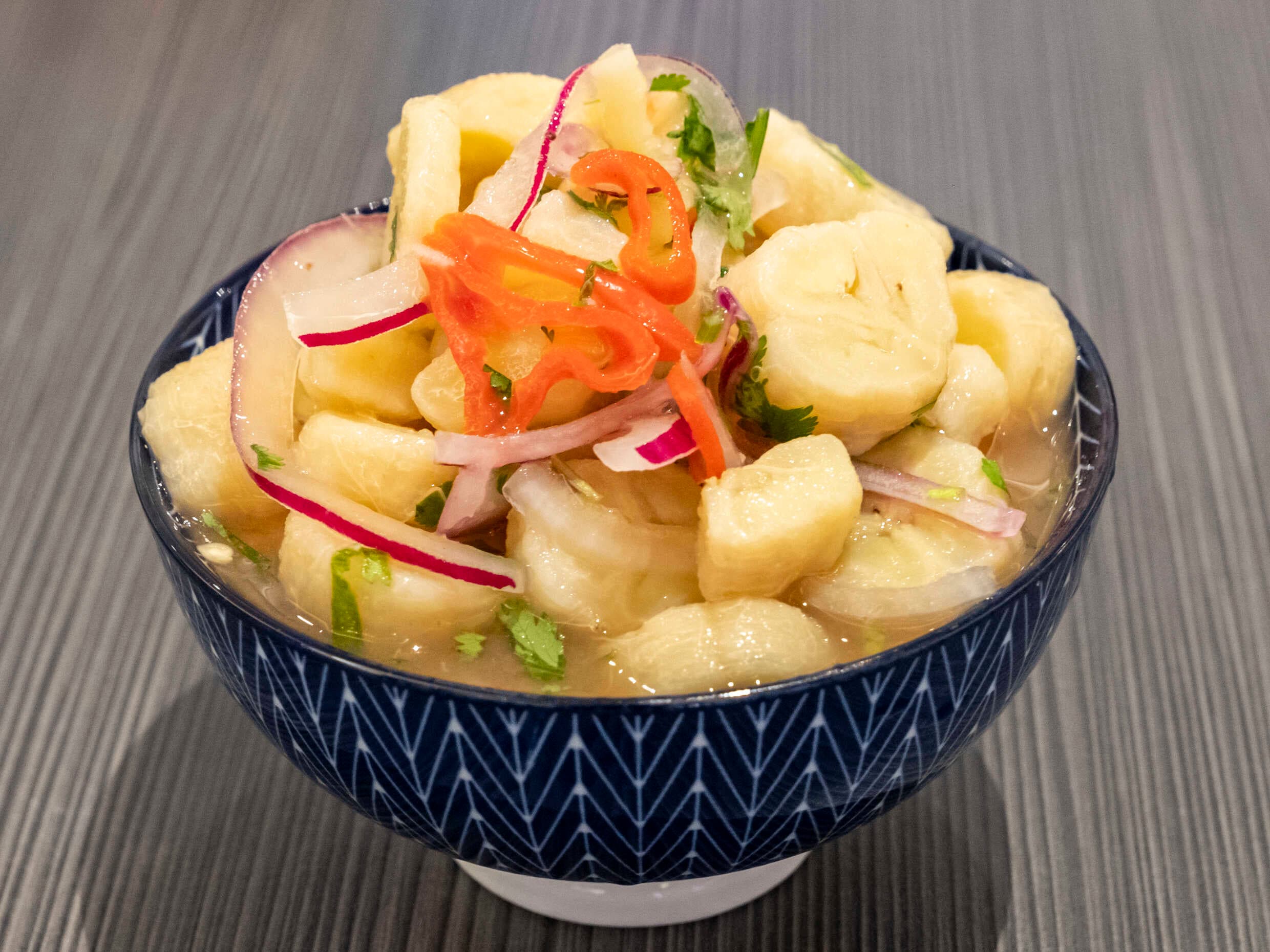 Ensalada Ceviche Banano