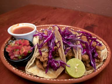 Tacos Capeados de Camarón