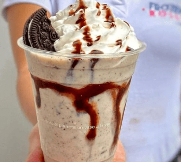 Malteada de Cookies and Cream