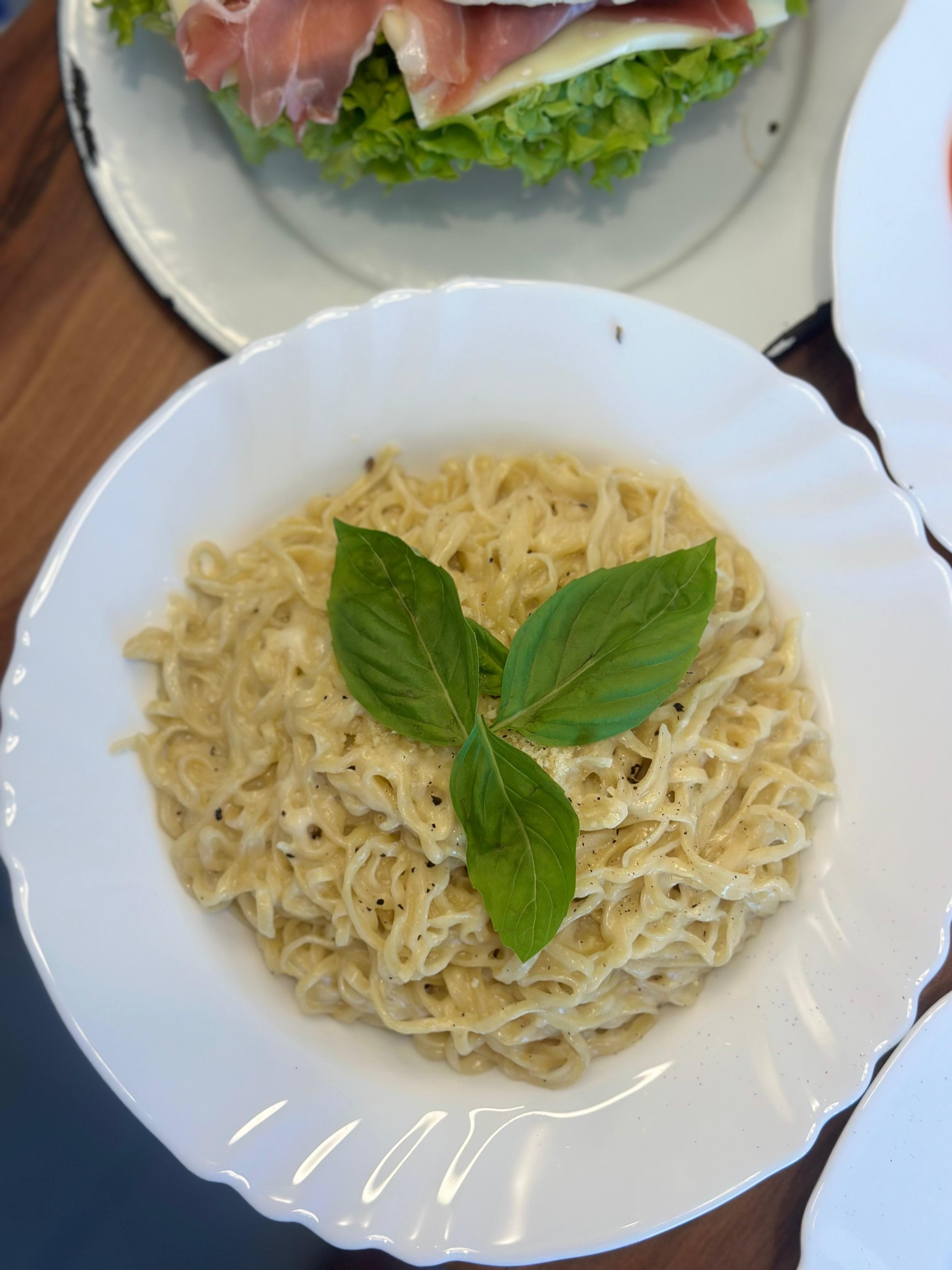 Pasta a los 4 Quesos