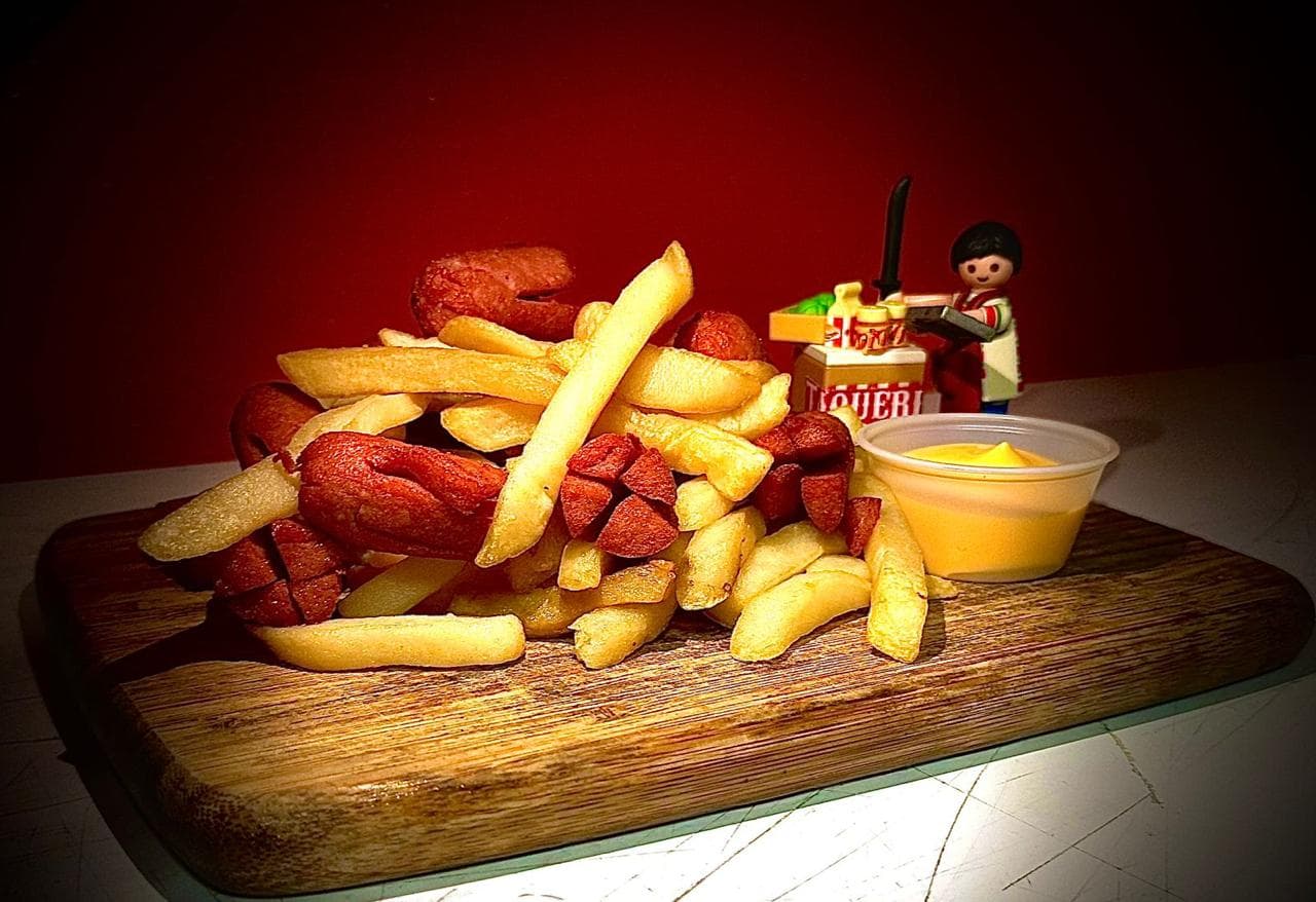 1/2 orden de Salchipapas