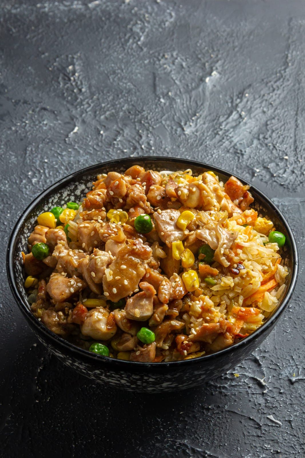 Arroz Yakimeshi Con Pollo