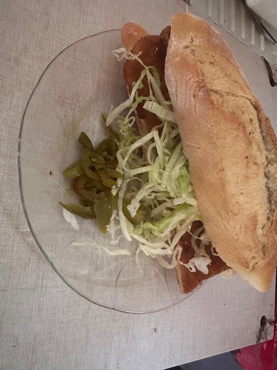 Lonche de Bistec