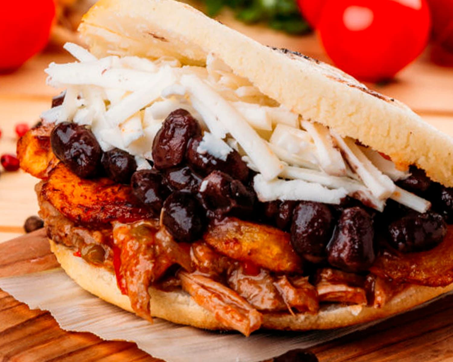 Arepa Pabellón Criollo