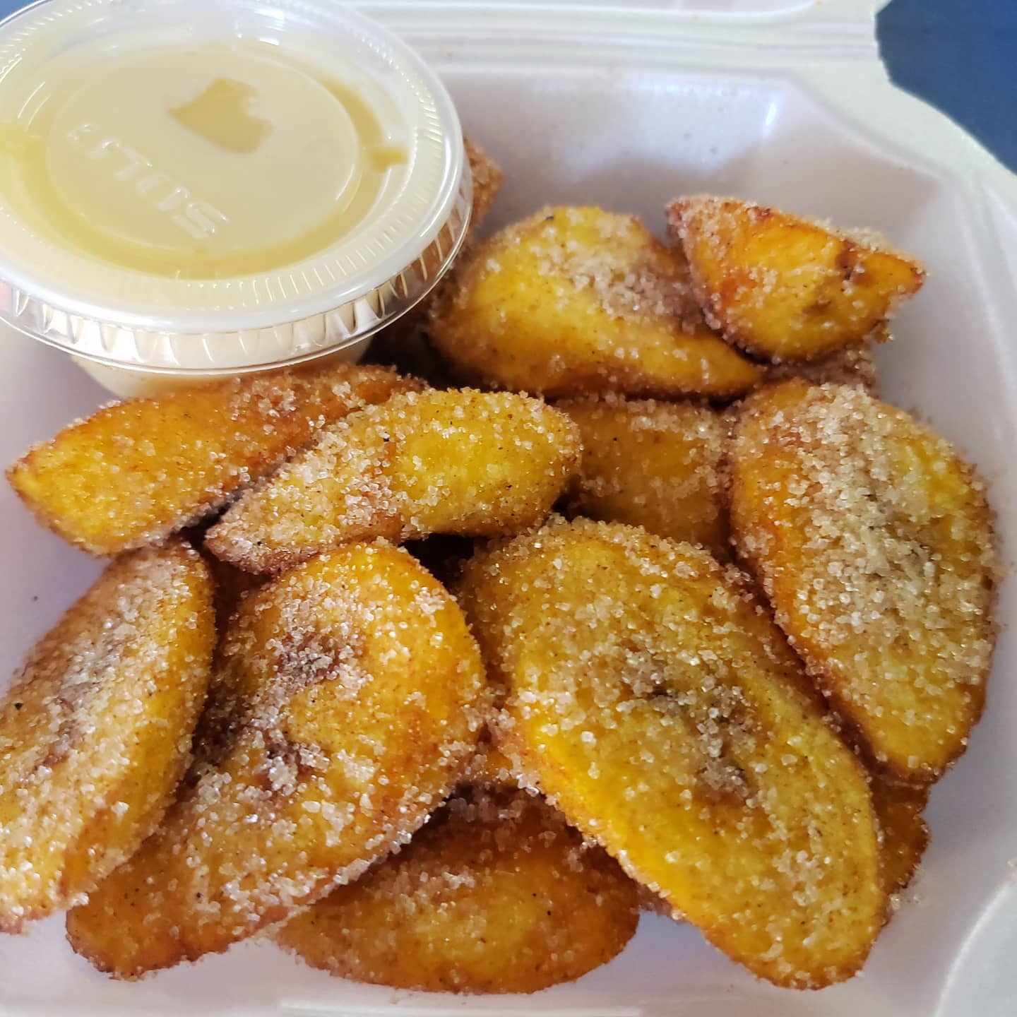 Plátanos Fritos con Lechera