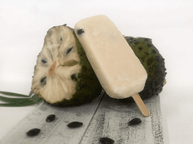 Paleta de Fruta de Guanabana