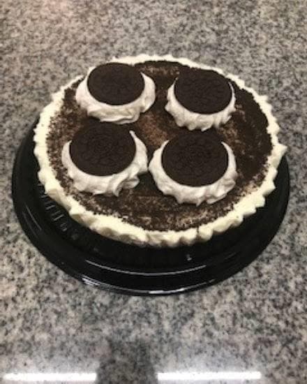 Cheese cake oreo x 4 porciones.