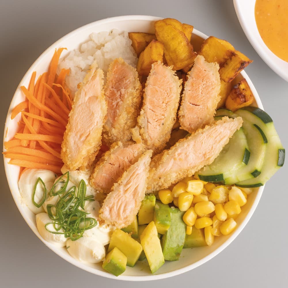 Bowl Salmón Tempura