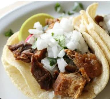 Orden de 5 Tacos de Chicharron
