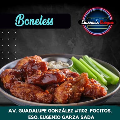 Boneless BBQ (8 Piezas)