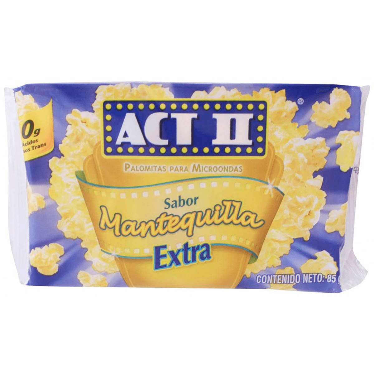 Act II Palomitas Sabor Mantequilla Extra 85 grs