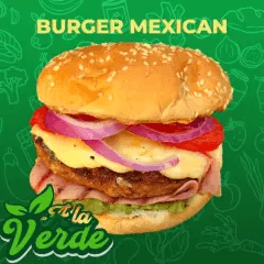 combo American Burger y Limonada de Fresa